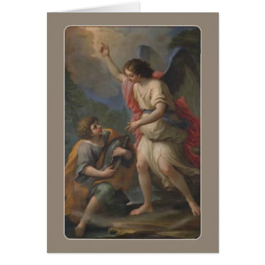 St. Raphael Archangel and Tobias Cards (Front)
