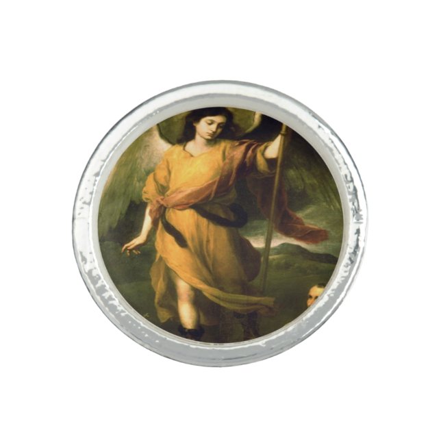 St Raphael Archangel Ring (Front)