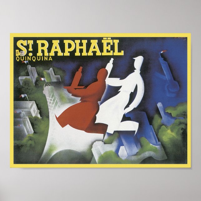 St. Raphael Quinquina Poster (Front)
