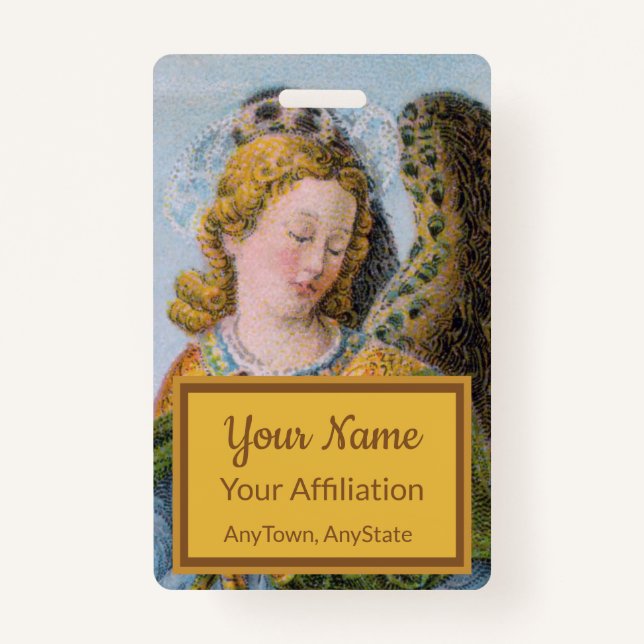 St. Raphael the Archangel (detail; M 017) Badge (Front)