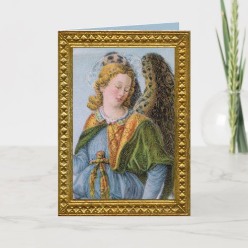 St Raphael the Archangel detail M 017 Blank Card