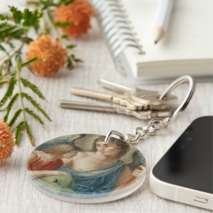 St. Raphael the Archangel (M 012) Keychain