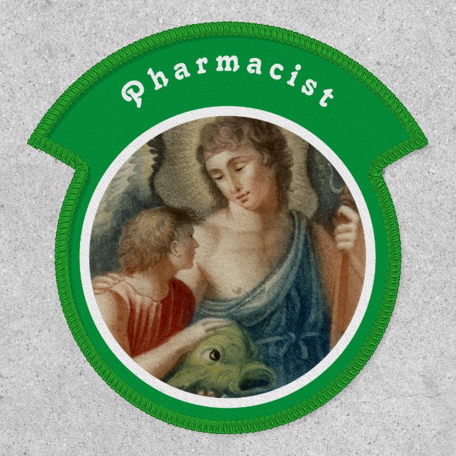 St. Raphael the Archangel (M 012)  Patch (Front)