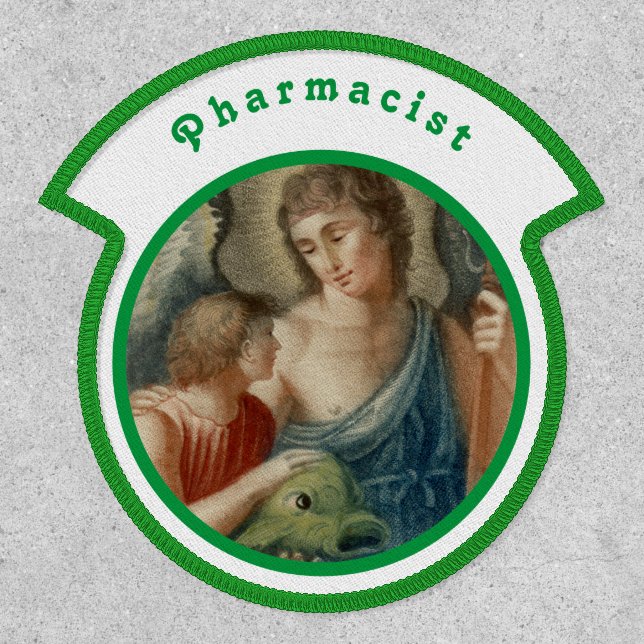 St. Raphael the Archangel (M 012)  Patch (Front)