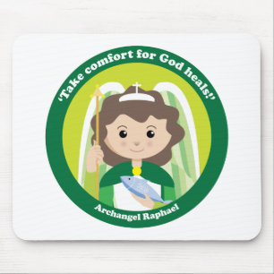 St. Raphael the Archangel Mouse Pad