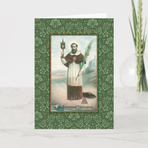 St Raymond Nonnatus Greeting Card wprayer