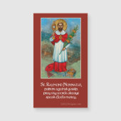 St. Raymond Nonnatus Prayer Magnet (Front)