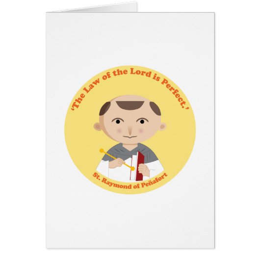 St. Raymond of Peñafort Cards (Front)