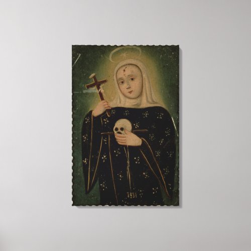 St Rita de Casia Canvas Print