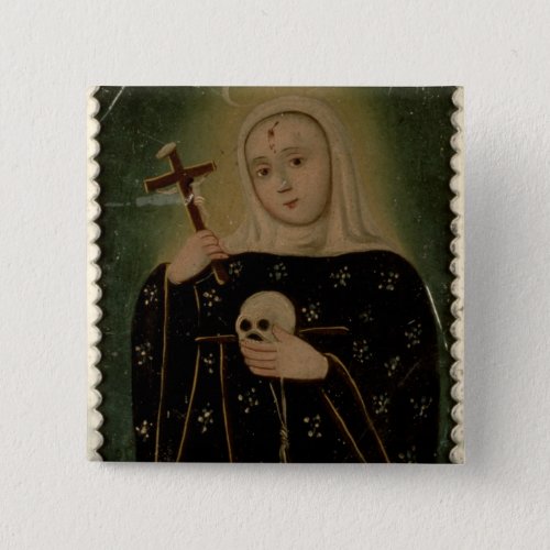 St Rita de Casia Pinback Button