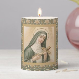 St. Rita of Cascia (M 015) 3"x4" Pillar Candle