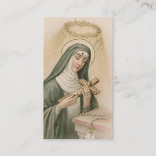 St Rita of Cascia M 015 Business Card