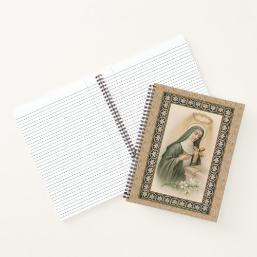 St Rita of Cascia M 015 Notebook