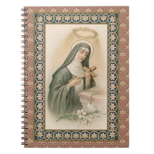 St Rita of Cascia M 015 Notebook