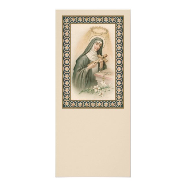 St. Rita of Cascia (M 015) Rack Card (Front)