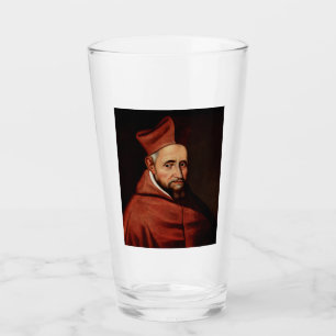 St. Robert Bellarmine Roman Library Art Glass