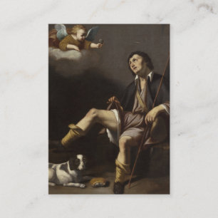 St. Rocco Roch Prayer against Corona Virus Plague Business Card