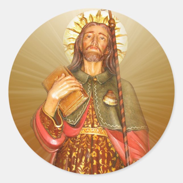 St.Rocco - St. Roch - San Rocco Rays Stickers (Front)