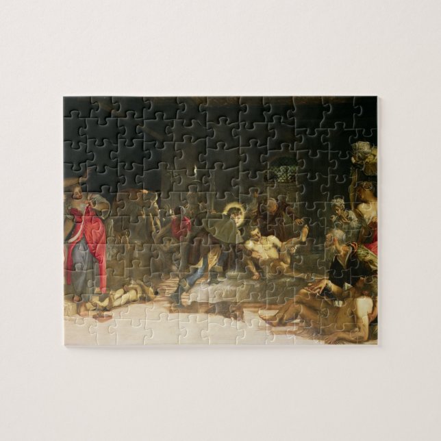 St. Roch Curing the Plague Jigsaw Puzzle (Horizontal)