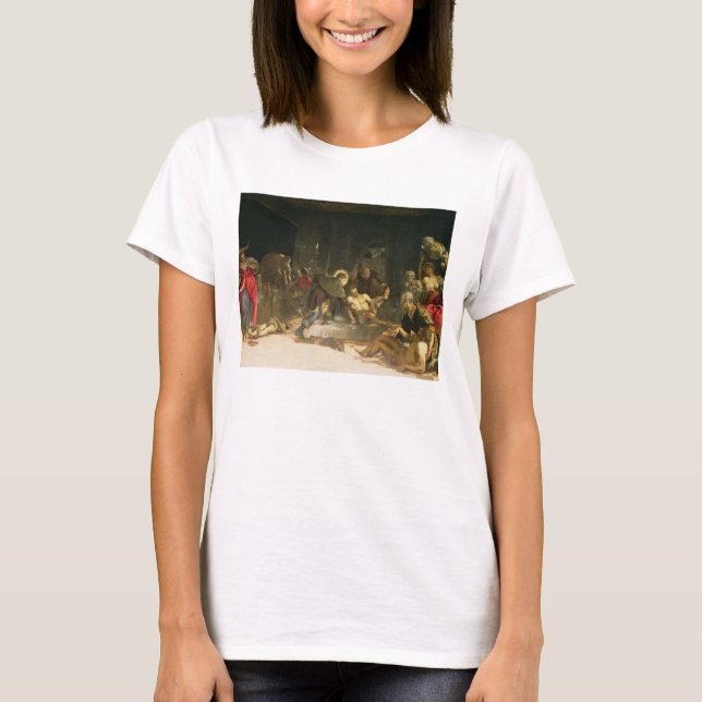 St. Roch Curing the Plague T-Shirt (Front)