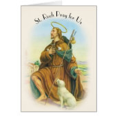 St. Roch Rocco Italian Patron Saint of Dogs (Front)