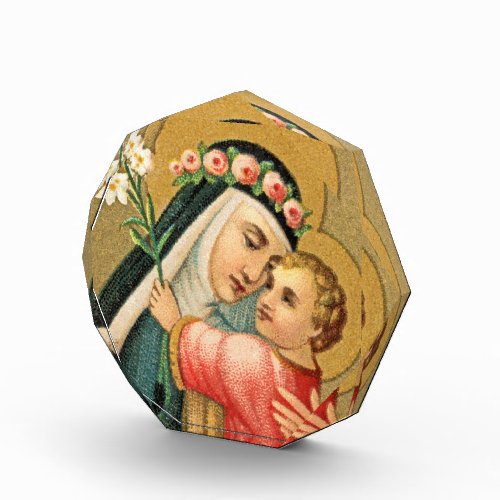 St Rose of Lima and the Christ Child M 023 Acrylic Award