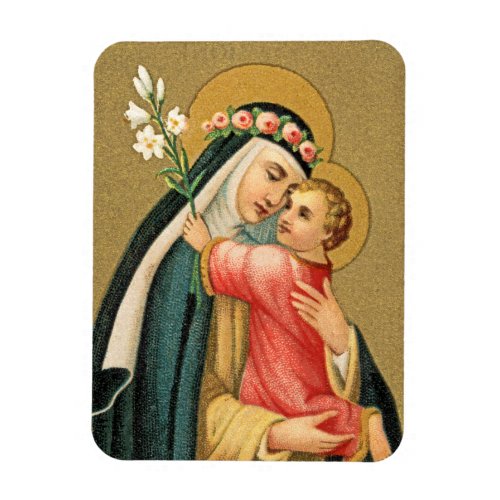 St Rose of Lima and the Christ Child M 023 Magnet