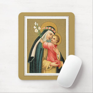 St. Rose of Lima and the Christ Child (M 023) Mouse Pad