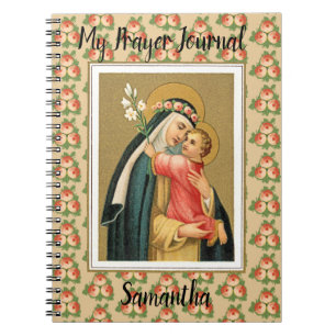 St. Rose of Lima and the Christ Child (M 023) Notebook