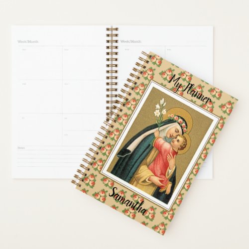 St Rose of Lima and the Christ Child M 023 Planner