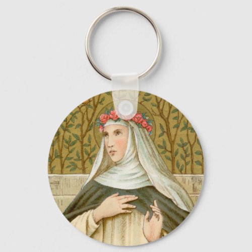 St Rose of Lima BK 020 Keychain