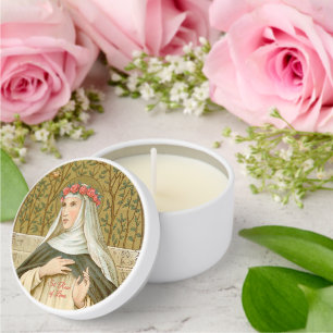 St. Rose of Lima (BK 020) Mini Candle Favors