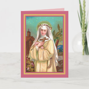St. Rose of Lima by Night (M 024) Card