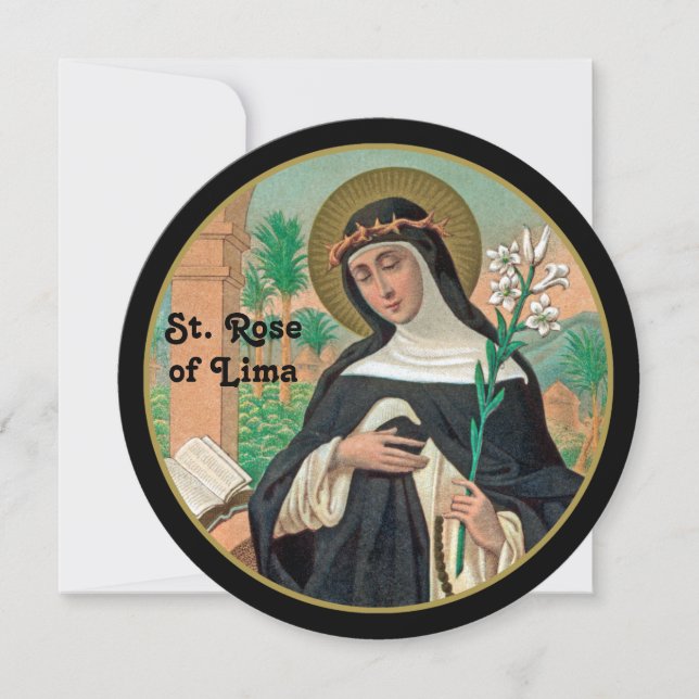 St. Rose of Lima (Detail; K 48) (Front)