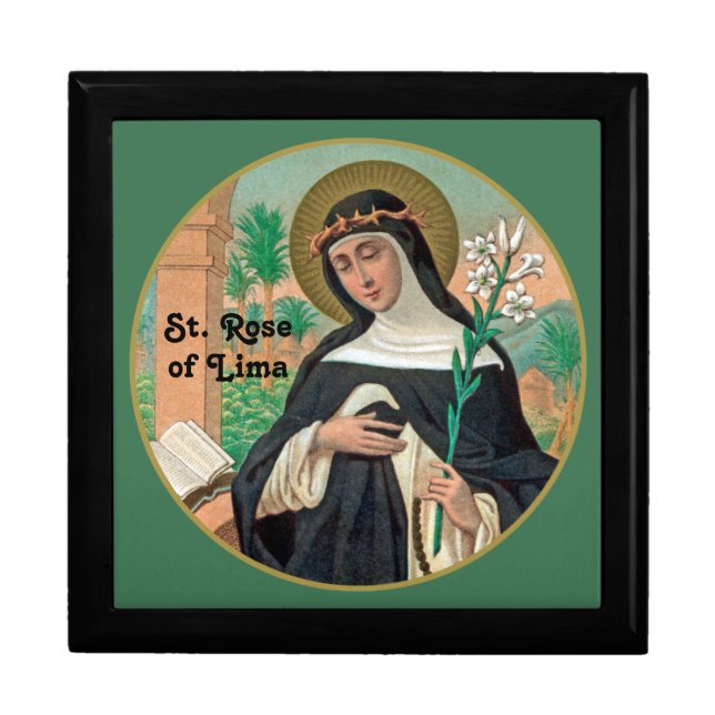 St. Rose of Lima (Detail; K 48) Gift Box (Front)