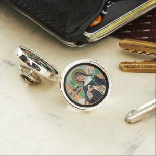 St. Rose of Lima (Detail; K 48) Lapel Pin