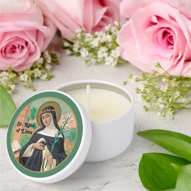 St. Rose of Lima (Detail; K 48) Mini Candle Favors (Insitu (Wedding))