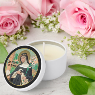 St. Rose of Lima (Detail; K 48) Mini Candle Favors