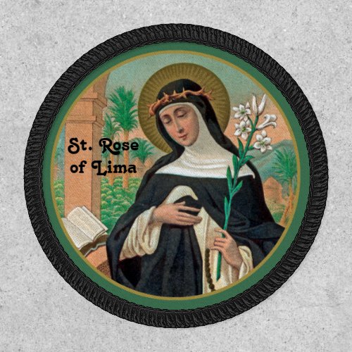 St Rose of Lima Detail K 48 Patch