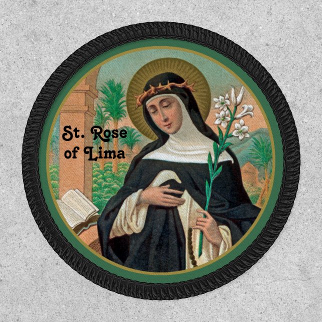 St. Rose of Lima (Detail; K 48) Patch (Front)