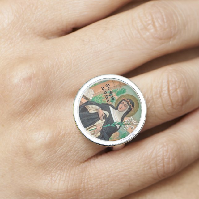 St. Rose of Lima (Detail; K 48) Ring (In Situ)