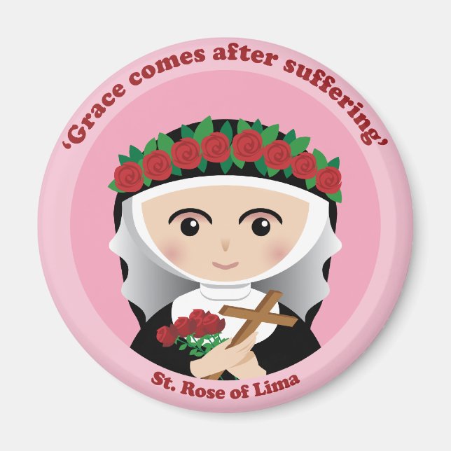 St. Rose of Lima Magnet (Front)