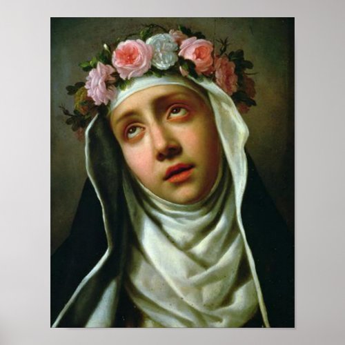 St Rose of Lima Poster