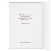 St. Rose of Lima Pray For Us Cards (Inside (Left))