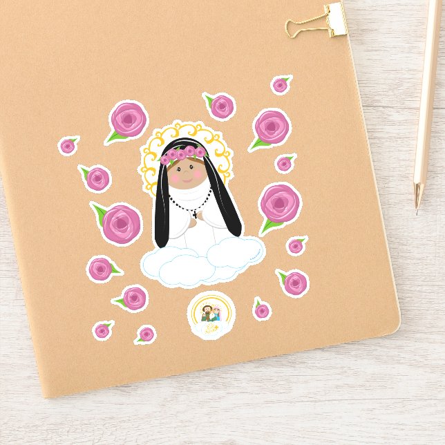 St. Rose of Lima Sticker (Notebook)