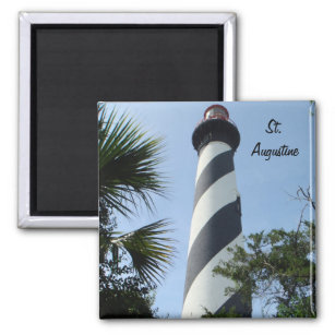 St. Saint Augustine Lighthouse Photo Magnet