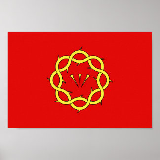 St Saviour flag Poster