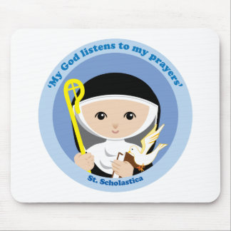 St. Scholastica Mouse Pad