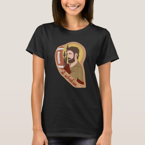 St Sebastian Archery Archer Catholic Patron Saint  T_Shirt