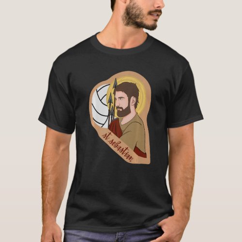 St Sebastian Archery Archer Catholic Patron Saint  T_Shirt